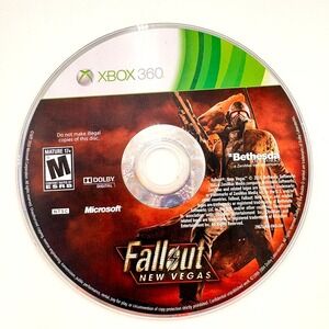 Fallout New Vegas Xbox 360 Bethesda Obsidian RPG Game Disc Only Replacement Case